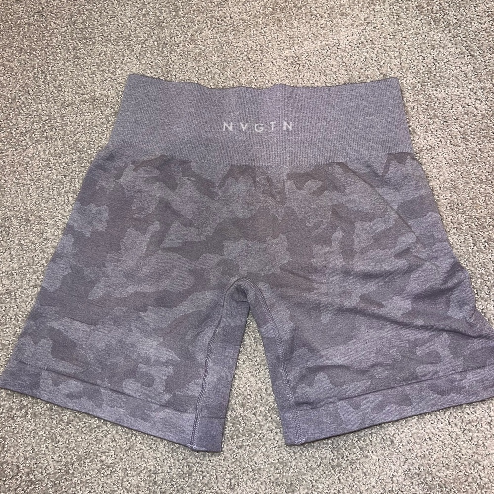 NVGTN Women's purple Camo Bike Shorts